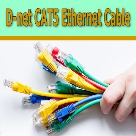 کابل شبکه CAT5E دی نت به طول 50 سانتی متر D Net Cat5E Patch Cord 50 CM
