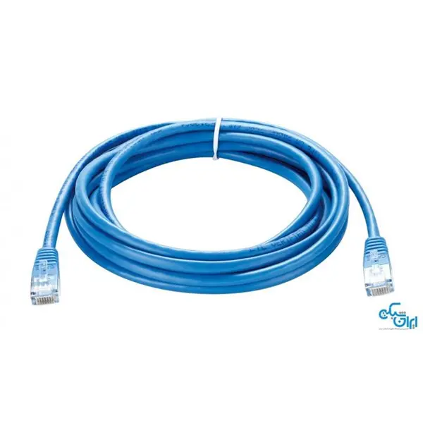 دی لینک پچ کورد آبی CAT5E بدون شیلد با روکش پی وی سی NCB-5EUBLUR1-3 D-Link NCB-5EUBLUR1-3 CAT5E UTP 24AWG Patch Cord:3M,PLUG 30U - 3
