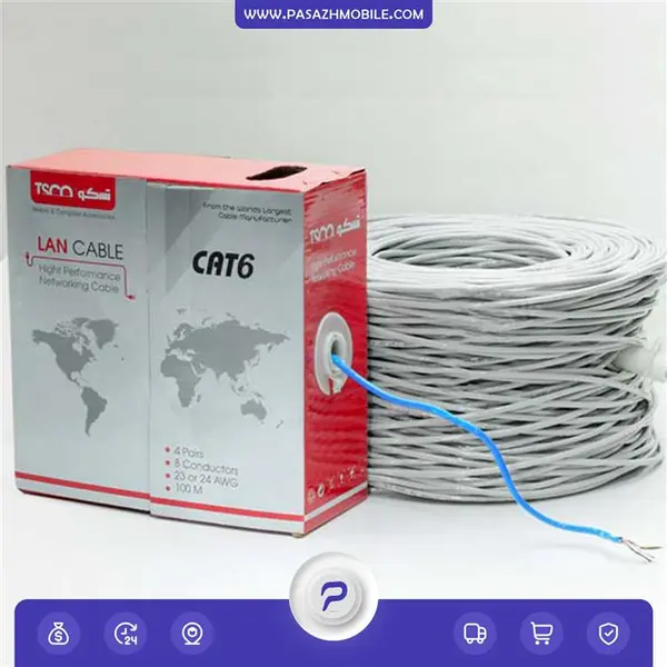 کابل شبکه CAT5 تسکو TNC 1020 CCU به طول ۳۰۵ متر - 2