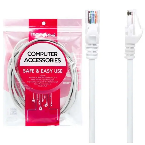 کابل شبکه CAT5 تسکو مدل TNC510 طول 3 متر TNC510 CAT5 Ethernet Cable 3M - 2