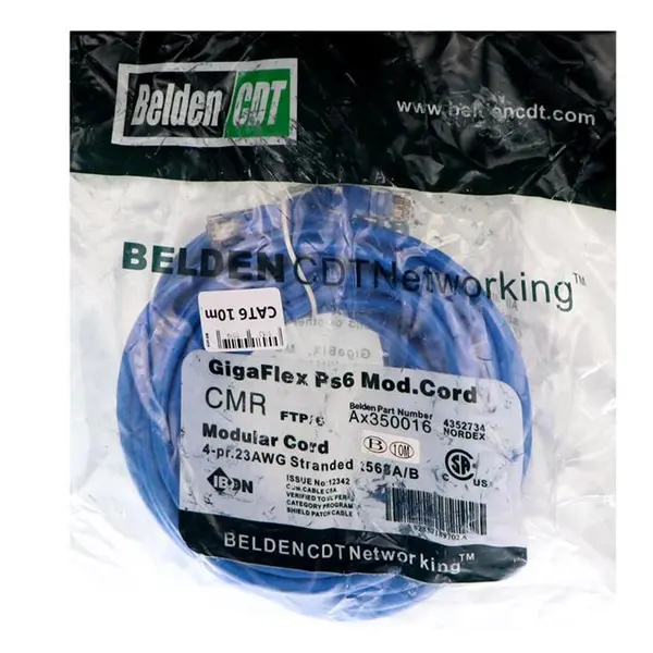 کابل شبکه بلدن Cat 6 به طول 10 متر Belden CAT6 Network Patch Cable 10m - 4
