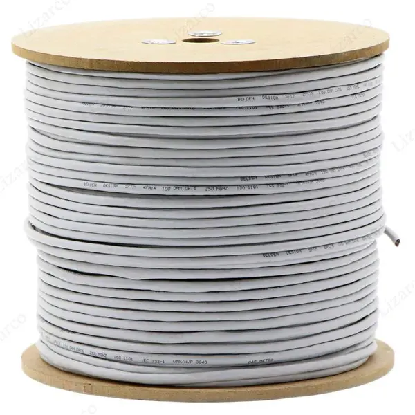 کابل شبکه Cat6 نگزنس مدل2017 به طول 500 متر بدون تست فلوک Cat 6 SFTP NEXANS - 3