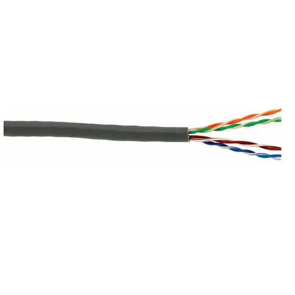 رول کابل شبکه Cat 6 بدون شیلد سایز 24AWG دی-لینک مدل NCB-C6UGRYR-305-24 طول 305 متر D-Link NCB-C6UGRYR-305-24 Cat 6 24AWG UTP Network Cable Roll - 305M - 4