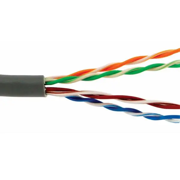 رول کابل شبکه Cat 6 بدون شیلد سایز 24AWG دی-لینک مدل NCB-C6UGRYR-305-24 طول 305 متر D-Link NCB-C6UGRYR-305-24 Cat 6 24AWG UTP Network Cable Roll - 305M - 3