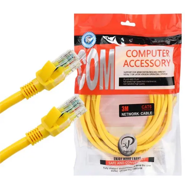 کابل شبکه CAT6 ایکس پی پروداکت به طول 3 متر xp product Cat 6 Patch Cord 3M - 2
