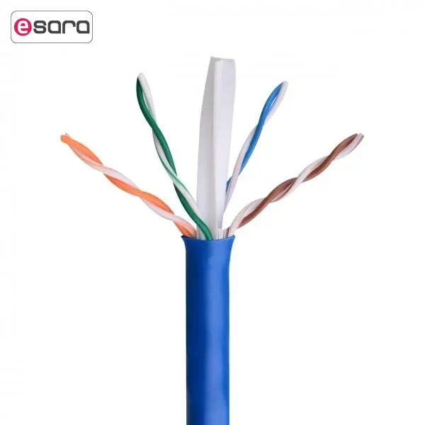 کابل شبکه CAT6A U/UTP LSZH کی نت پلاس مدل KP-N1259 طول 305 متر - - 2