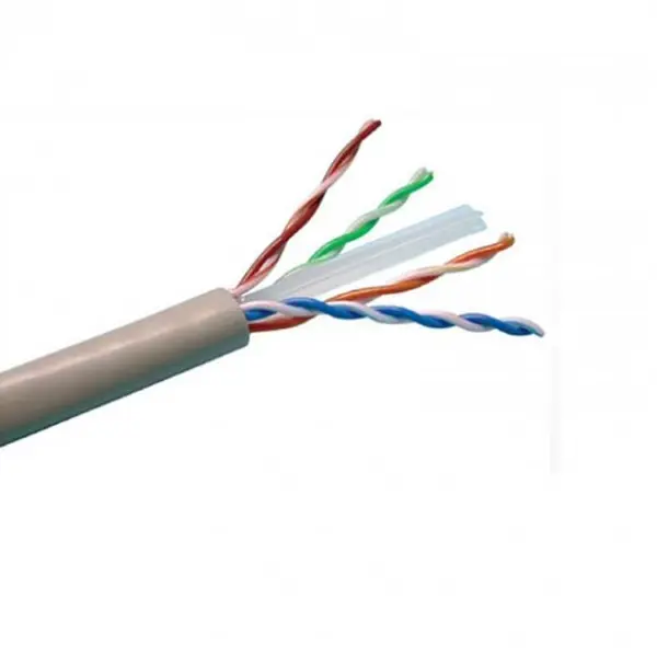 دی لینک کابل شبکه با روکش پی وی سی CAT6 بدون شیلد NCB-C6UGRYR-305 D-Link NCB-C6UGRYR-305 CAT6 UTP 23AWG Solid - 4