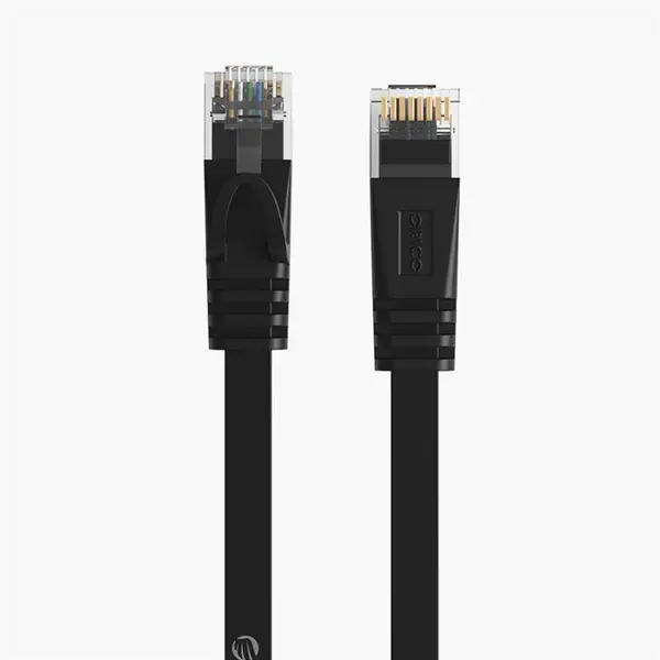 کابل شبکه CAT6 تخت اوریکو مدل PUG-C6B طول 20 متر Orico PUG-C6B CAT6 Flat Gigabit Ethernet Cable 20M - 3