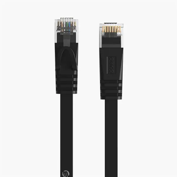 کابل شبکه CAT6 تخت اوریکو مدل PUG-C6B طول 1 متر Orico PUG-C6B CAT6 Flat Gigabit Ethernet Cable 1M - 2