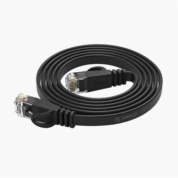 کابل شبکه CAT6 تخت اوریکو مدل PUG-C6B طول 1 متر Orico PUG-C6B CAT6 Flat Gigabit Ethernet Cable 1M - 3