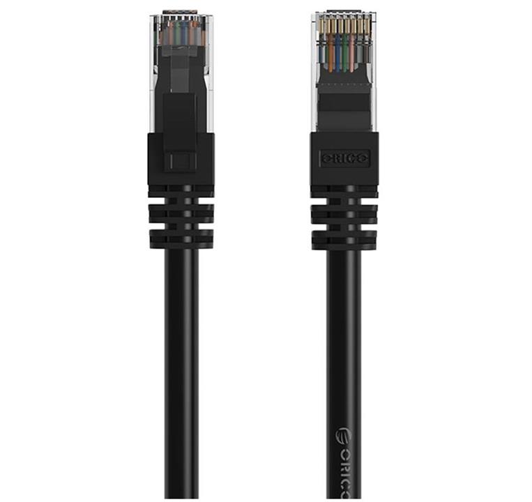 کابل شبکه CAT6 تخت اوریکو مدل PUG-C6B طول 2 متر Orico PUG-C6B CAT6 Flat Gigabit Ethernet Cable 2M