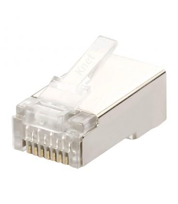 سوکت شبکه شیلدار CAT6 SFTP کی نت (پک 100 عددی)