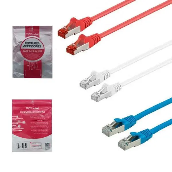 کابل شبکه CAT6 تسکو مدل TNC510FTP طول 1.5 متر TNC510FTP CAT6 Gigabit Ethernet Cable 1.5M - 2