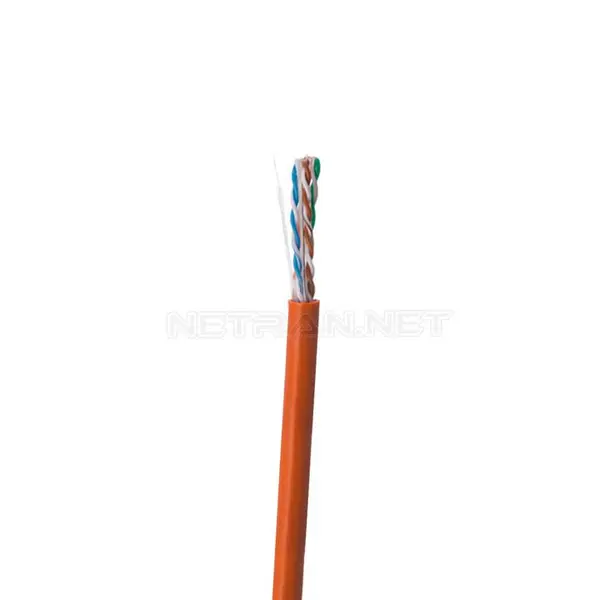 کابل شبکه نگزنس Cat6 UTP CCA روکش PVC حلقه 305 متری آلومینیوم روکش مس - 5