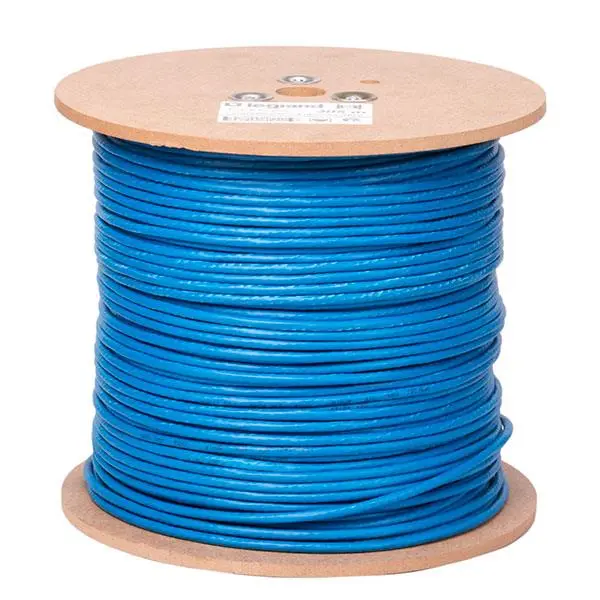 کابل شبکه نگزنس Cat6 UTP CCA روکش PVC حلقه 305 متری آلومینیوم روکش مس - 3