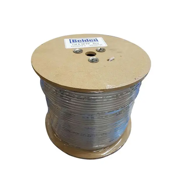 کابل شبکه Cat 6 UTP CCA بلدن به طول 305 متر Cat 6 UTP CCA BELDEN - 4