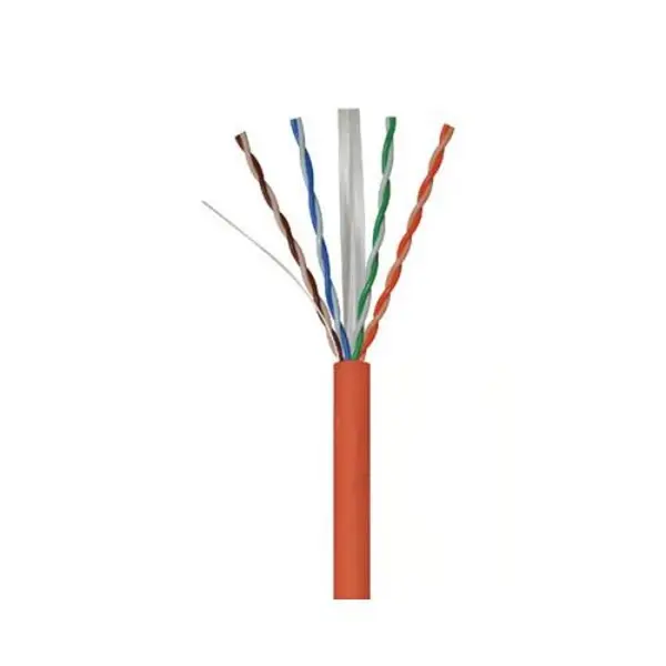 کابل شبکه نگزنس Cat6 UTP روکش PVC حلقه 305 متری تمام مس کارتنی - 2