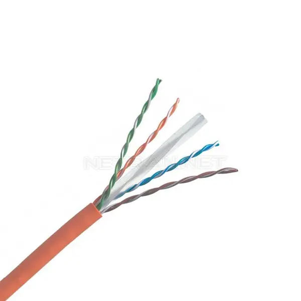 کابل شبکه نگزنس Cat6 UTP روکش PVC حلقه 305 متری تمام مس کارتنی - 5