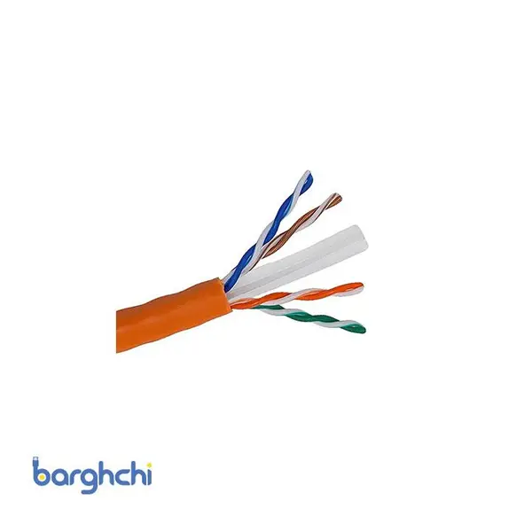 کابل شبکه نگزنس Cat6 UTP روکش PVC حلقه 305 متری تمام مس کارتنی - 4