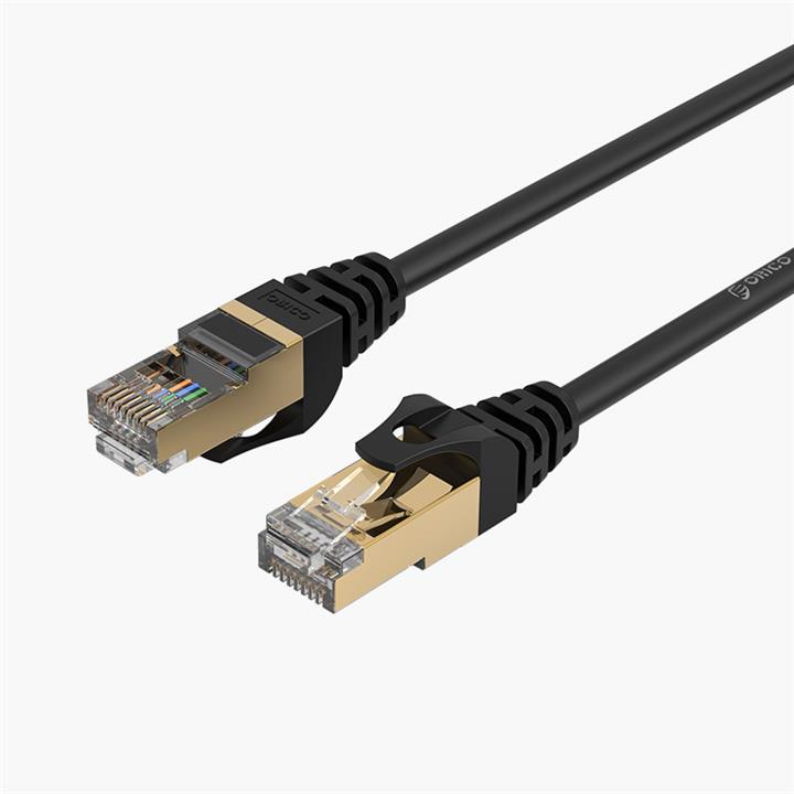 کابل شبکه CAT7 اوریکو مدل PUG-C7 طول 1 متر Orico PUG-C7 CAT7  Gigabit Ethernet Cable 1M