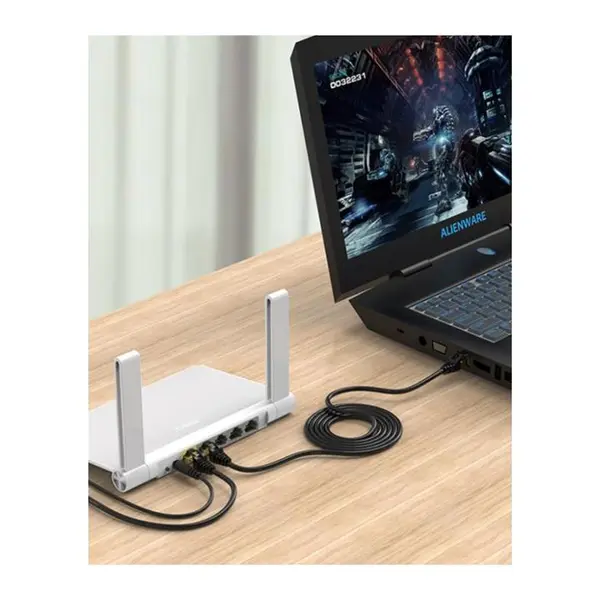 کابل شبکه CAT7 اوریکو مدل PUG-C7 طول 8 متر Orico PUG-C7 CAT7 Gigabit Ethernet Cable 8M - 3