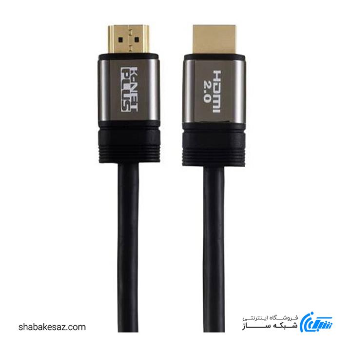 کابل کی نت پلاس K-netplus KP-CDPDP18 ورژن 2.1 HDMI 8K به طول 1.8 متر