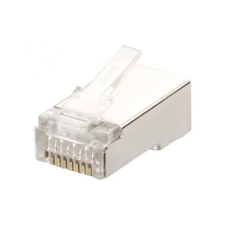 سوکت شبکه شیلدار کی نت Knet RJ45 CAT6 SFTP