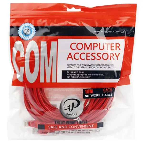 کابل LAN برند xp-product مدل CAT5 طول ۱۰ متر - 2