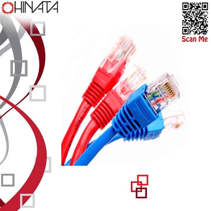 Network Cable Cat 15 15m کابل شبکه 15 متری CAT15   P-net Network Cable cat5 15m