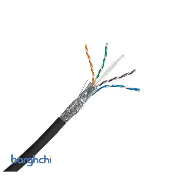 کابل شبکه Cat 6 SFTP نگزنس به طول 500 متر Nexans کابل شبکه CAT6 SFTP تمام مس نگزنس 500 متری
