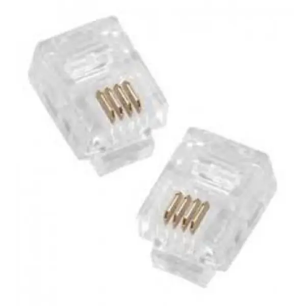 کابل و سوکت شبکه کانکتور تلفن RJ11 کی نت K-net RJ11 - 3