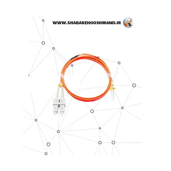 پچ کورد فیبر نوری نگزنس مالتی مود SC-LC 1m - 3
