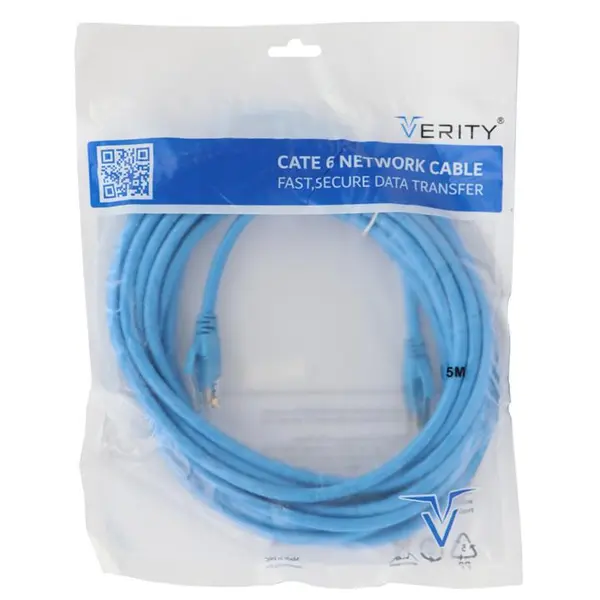 کابل شبکه Verity Cat6 5m