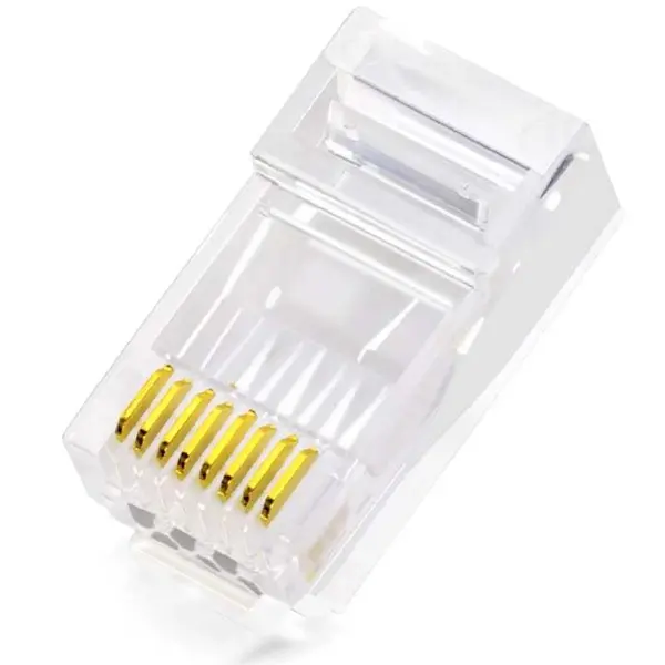 100 عدد سوکت شبکه فلزی Cat6 V-Net - 4