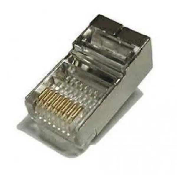 100 عدد سوکت شبکه فلزی Cat6 V-Net - 5