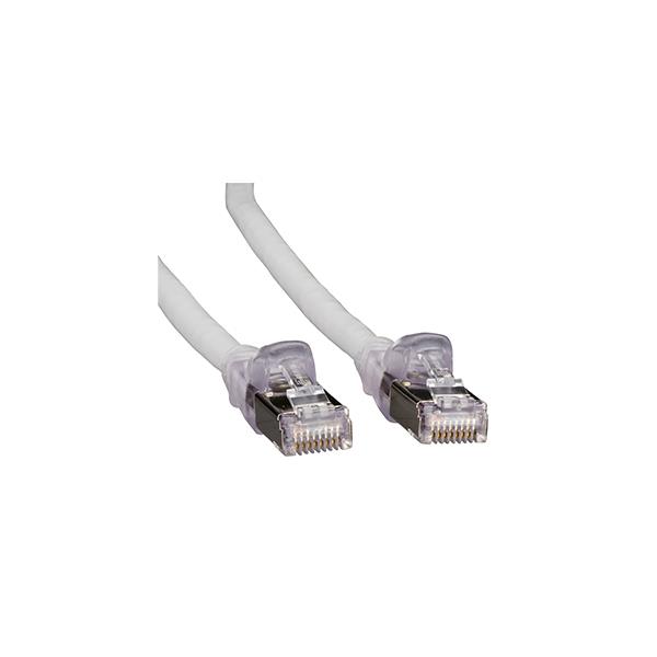 پچ کورد 1 متری cat6a UTP اشنایدر مدل (DCTPCURJ01-GY) - Patchcord Cat6A UTP 1M-Schneider