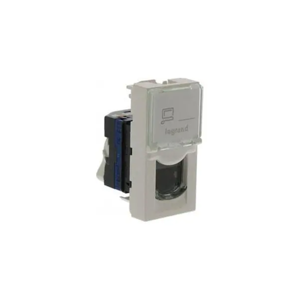 کیستون شبکه 1 ماژول باریک لگراند Cat6 UTP 076561