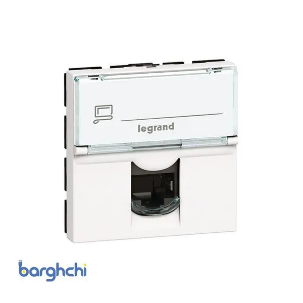 کیستون شبکه 2 ماژول پهن لگراند Cat6 UTP 076564 - 4