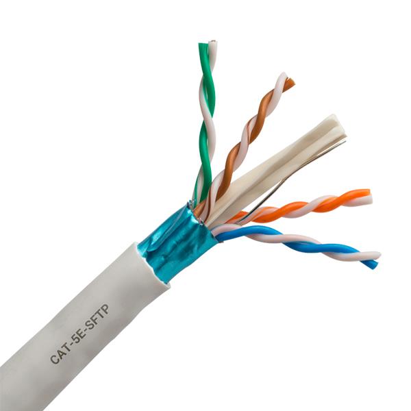 کابل 305 متری CAT5eشیلددار اشنایدر مدل (DCECASTP4P3X) - Cable CAT5e+ STP-Schneider