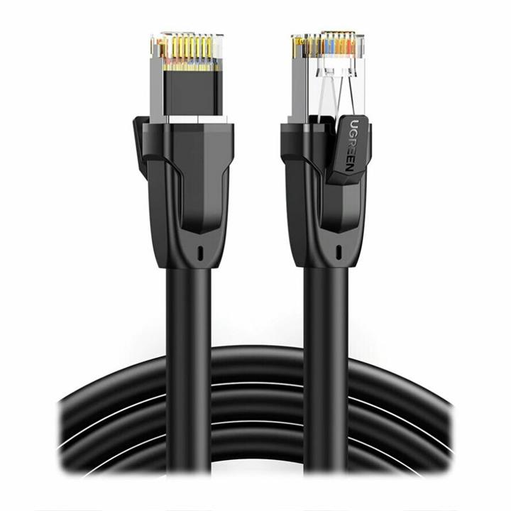 کابل پچ کورد 3 متری یوگرین مدل NW121 70330 ugreen NW121 70330 Cat8 UTP S/FTP 3m 25Gbps Ethernet Cable