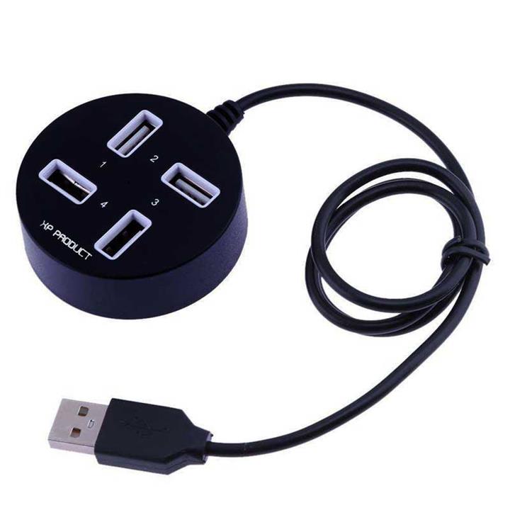 هاب 4 پورت USB 2.0 اکس پی پروداکت مدل XP-H813C