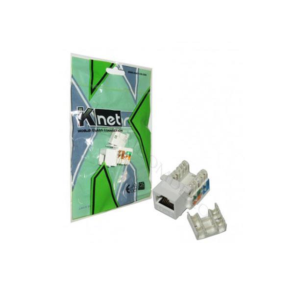 کیستون روکار Knet Cat 5e مدل K-N1081 کیستون روکار Cat5e کی نت K-N1081 K-net