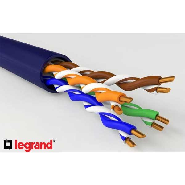 کابل شبکه Cat5e UTP لگراند حلقه 305 متری legrand 32751