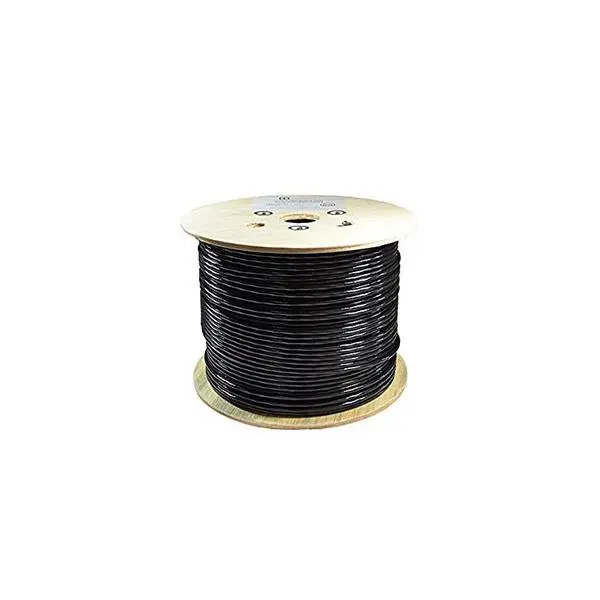 کابل شبکه CAT6 شیلددار، با روکش مناسب فضای خارجی پی وی سی رول 305 متری زیمنس CAT6 SFTP Outdoor 305m