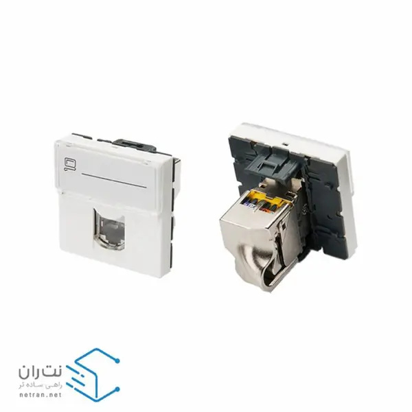 کیستون شبکه لگراند CAT6A SFTP یک ماژول باریک - 3