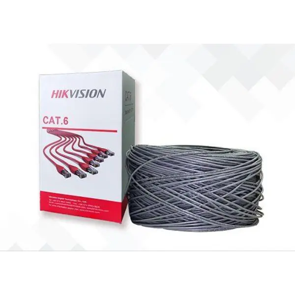 کابل شبکه هایک ویژن CAT6 DS-1LN6U-G