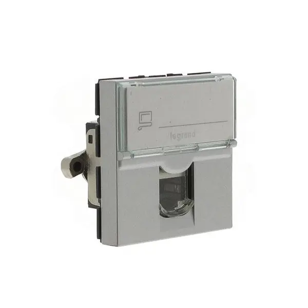 کیستون شیلددار موزائیکی دو ماژول CAT6 STP لگراند مدل 66 765