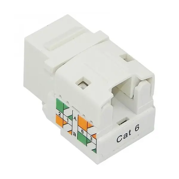 کیستون Cat6 UTP کی نت Knet Cat6 UTP Keystone Jack 90° / K-N1082