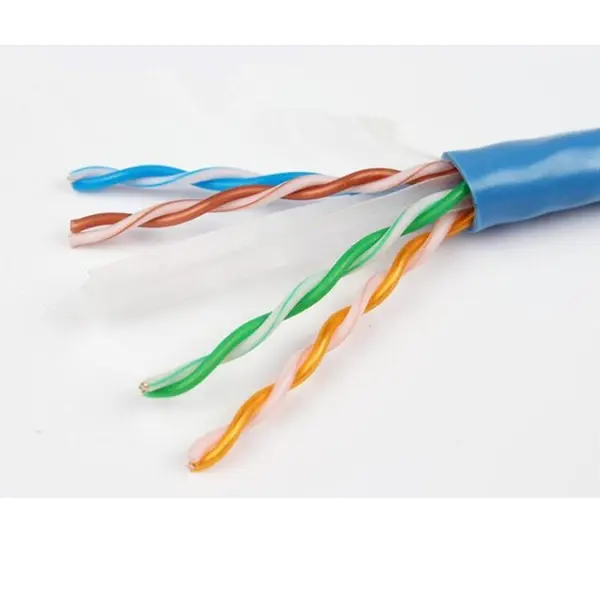 کابل شبکه لگراند Cat6 UTP روکش PVC حلقه 305 متری تست فلوک