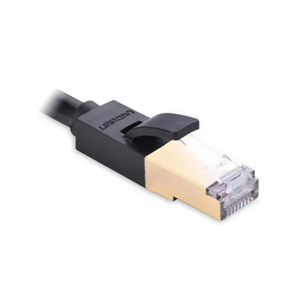 کابل شبکه Cat 7 یوگرین مدل NW107-11268 طول 1 متر ugreen NW107 11268 1m STP Cat7 Patch Cord Cable - 2